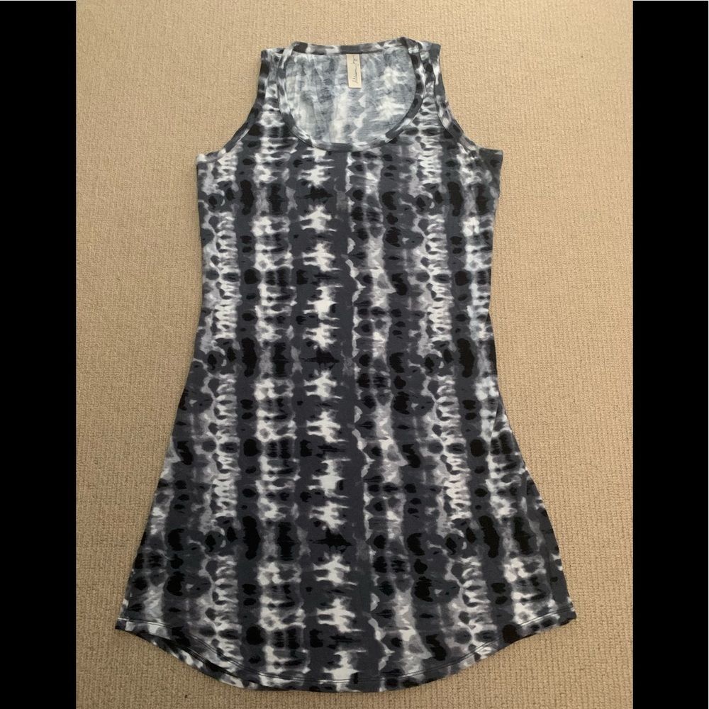 Allison Joy tie-dye twist back dress
